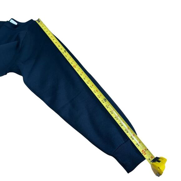 Vtg 80s 90s Sweatshirt Fruit Of The Look 50/50 Made In The USA Black XL Unisex - Picture 6 of 7